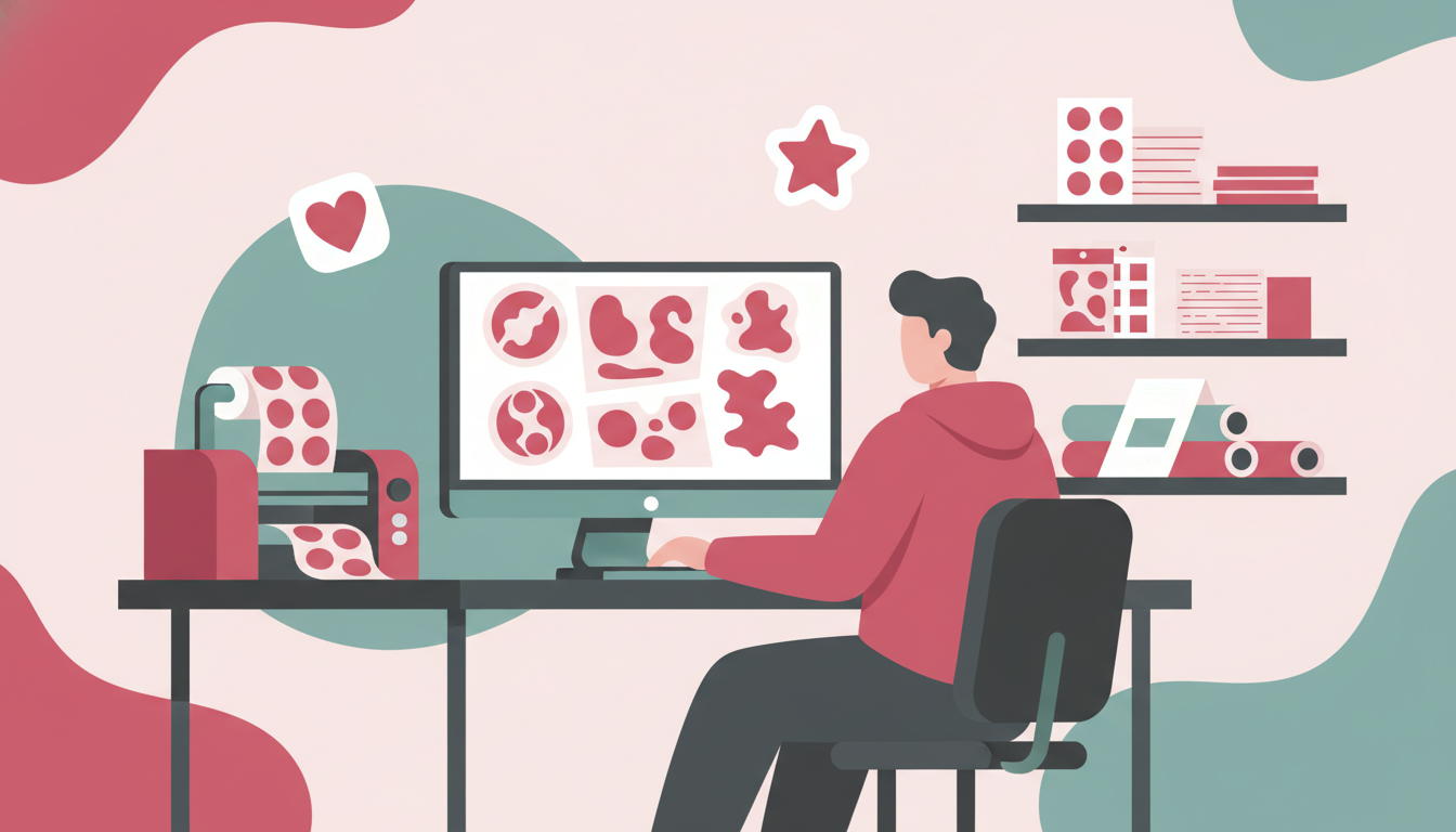 Aufkleber drucken lassen: So gestaltest du individuelle Sticker!