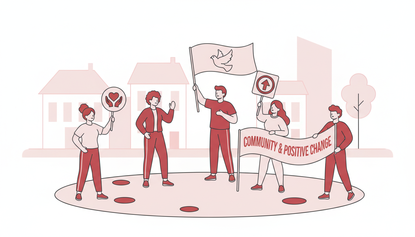 Jugendkampagne gestalten: Awareness Druck für soziale Zwecke