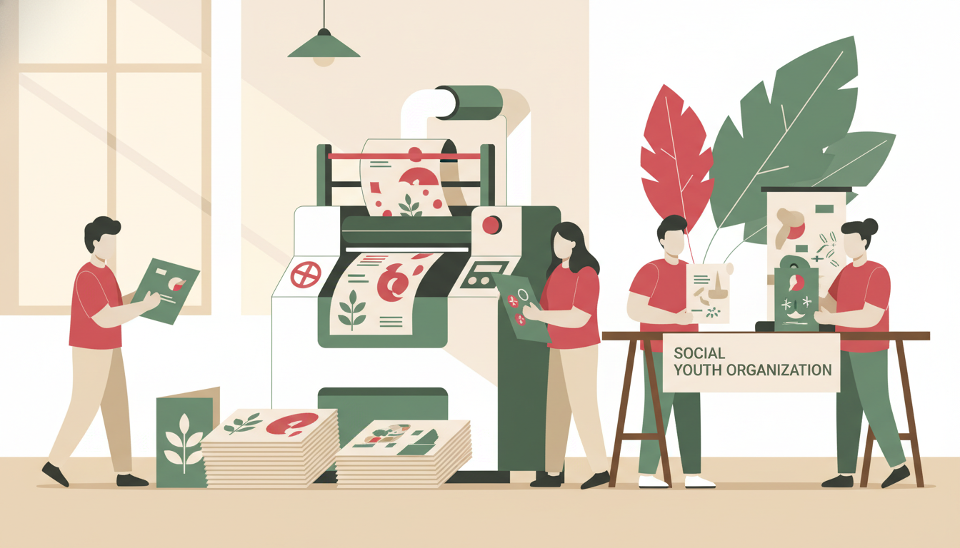 Nachhaltige Druckwerbung: Umweltfreundliche Printmedien für soziale Organisationen